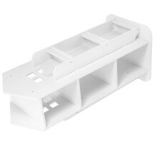 1 Set Rotating Bookshelf Wood Bookshelf Book Organizer Storage Display Rack