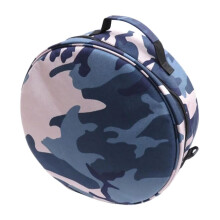 Practical Round Diving Equipment Bag Ocean Blue with Foam Padding Accessory Bags for Hose and Weight Belt