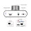 Bluetooth 5.0 Stereo Audio Amplifier Receiver 2channel Class D Mini Hi-fi Amp 5