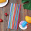 1000 Pcs Colorful Plastic Long Disposable Drinking Straws 9