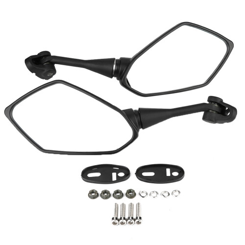 2 pièces rétroviseurs noirs pour CBR600/900 1