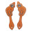Spur Strap Artificial Leather Adjustable Western 5