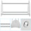 Support dentaire orthodontique, 331 g, Taille : Std, Argent 12
