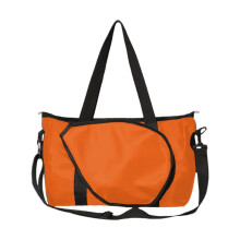 Tennis Shopping Bag Large Capacity Racket Bag Shoulder Bag for Tennis Racket and Badminton Rackets in Orange