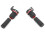 Poignée de dérailleur VTT noir/rouge 8,5  7  4,5 cm 12