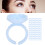 100pcs Disposable Eyelash Glue Ring Cup Eyelash 12