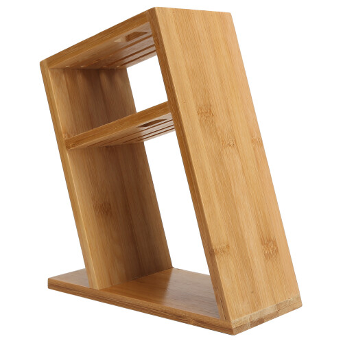 Bamboo Knife Holder Inclined Kitchen Knife Holder 2