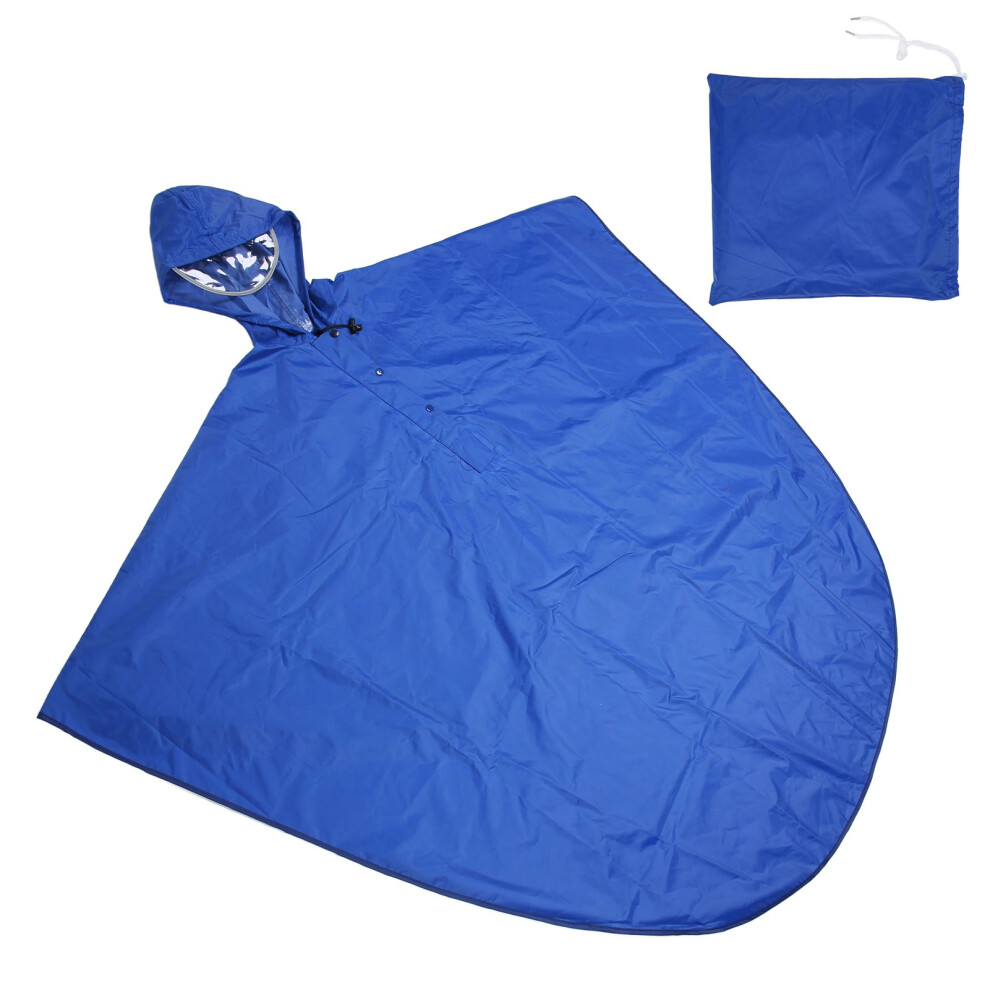 Unisex Hooded Wheelchair Reflective Rain Poncho