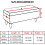 Stretch Ottoman Cover with Lid, Ivory Polarfleece Footstool Protector for Rectangular Folding Storage Bench, Size M 2