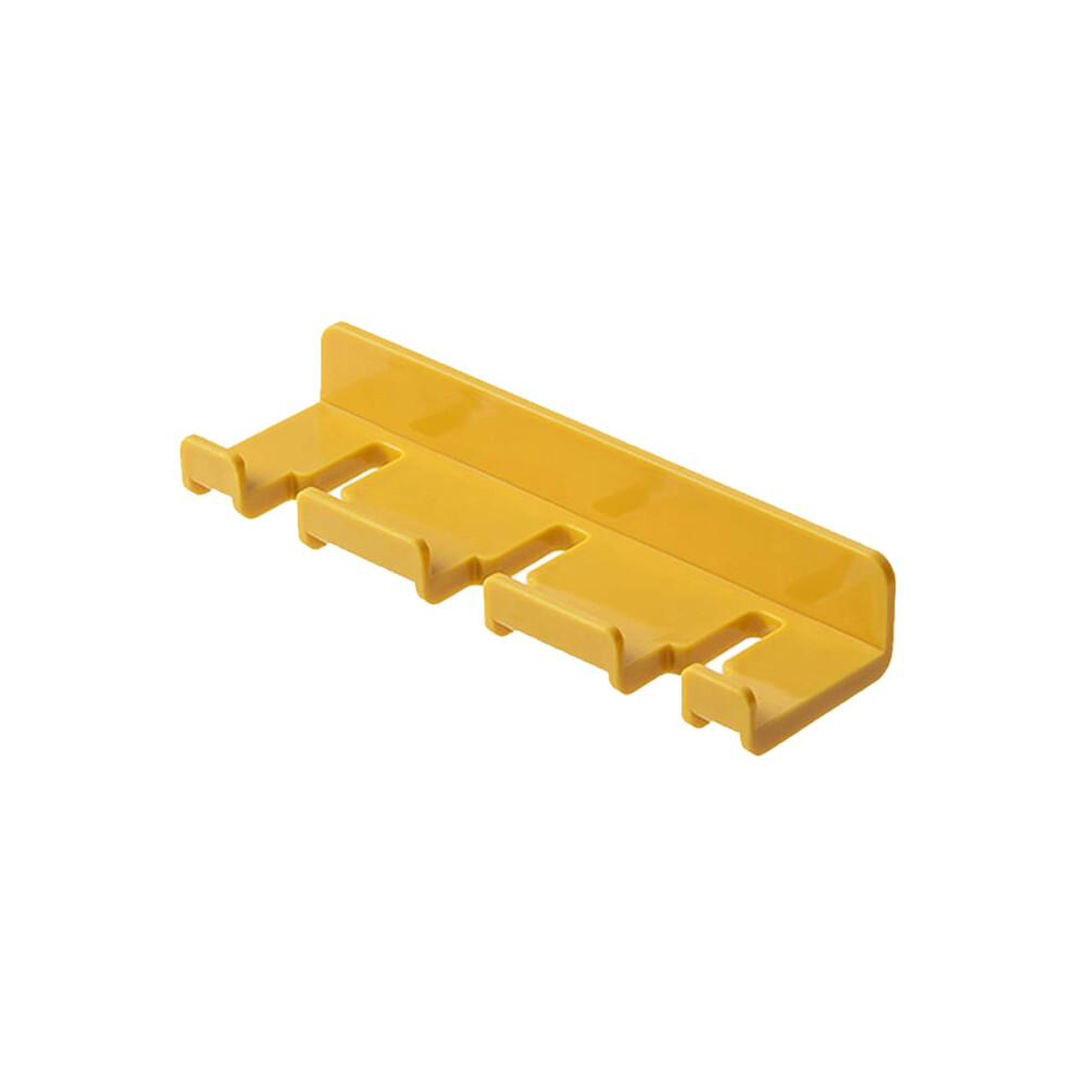 Cable Organiser Clips, Yellow Cable Holder For Desktop Management, Multi-Purpose Cable Management Solution 6038364349705