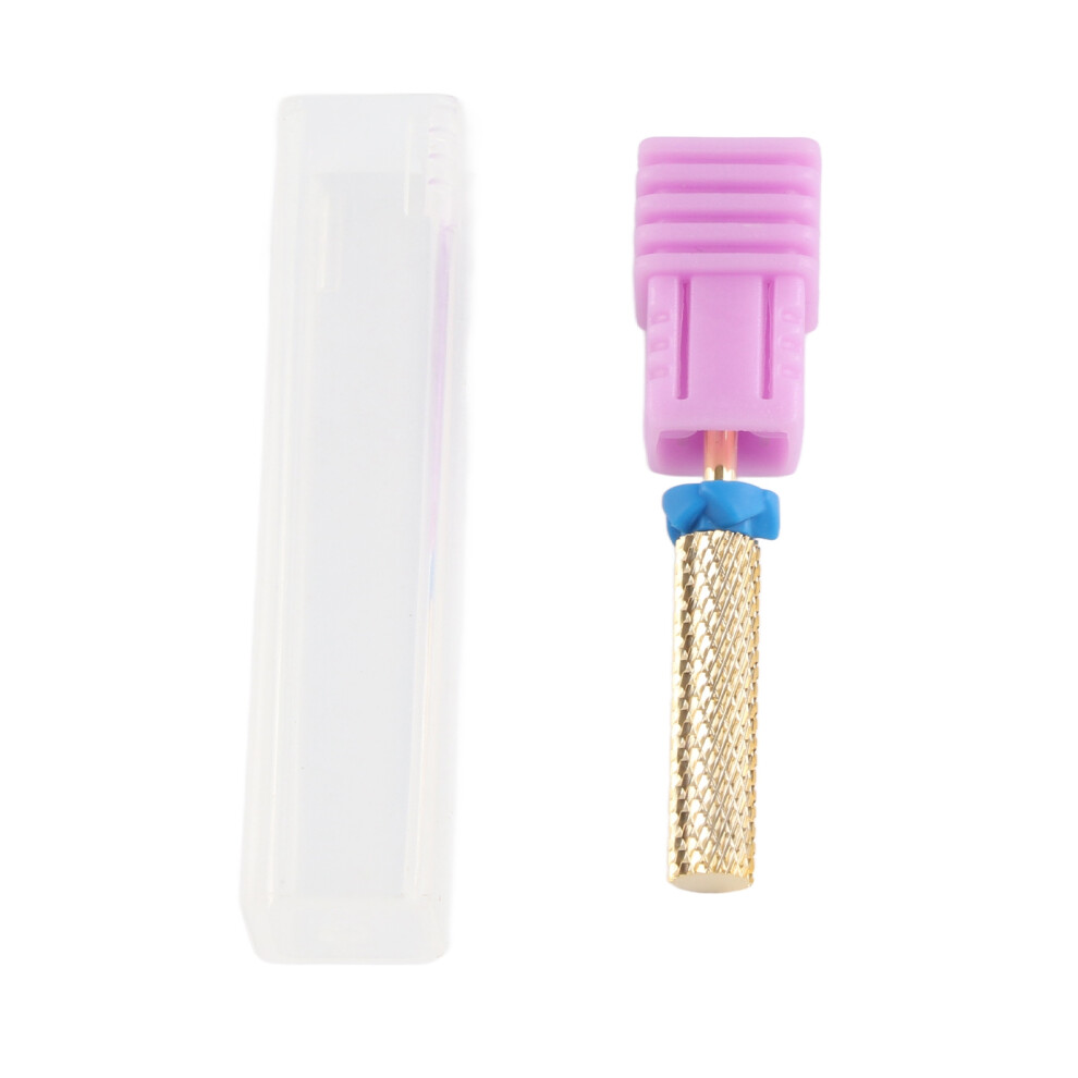 Barrel Nail Drill Bit for Acrylic Gel Flat Top