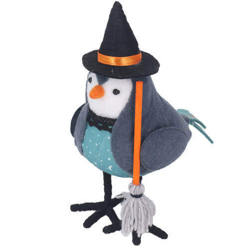 Table Fabric Bird Ornament Grab A Broom Stable 1