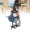 Table Fabric Bird Ornament Grab A Broom Stable 12
