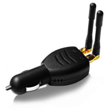 Multifunctional dual antenna GPS cigarette lighter dryer