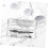 Geometric Drawing Tool Set 3 Boxes Small Compass Centimeter Design School Supplies Protractor Ruler Triangle Metal Tools 3