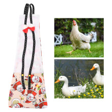 Hühnchen und Ente Allgemeinwindeln Wasserdicht Verstellbare Waschbare und Wiederverwendbare Windeln (Cremefarben Weihnachten L)