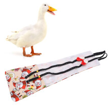 Hähnchen- und Enten-Allgemeine Windeln — Wasserdicht, verstellbar, waschbar und wiederverwendbar (cremefarben, Weihnachten M)