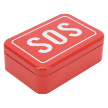 Scatola salvavita SOS in acciaio inossidabile SelfService 50 g