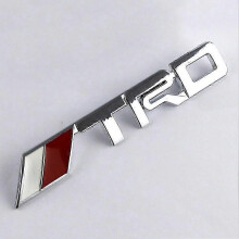Practical Parts & Accessories Car 3D Metal //TRD Logo Grille Emblem Badge Decal Sticker Fit