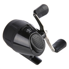 Tragbare Spincast Angelrolle Slingshot Outdoor Schießharpoon Dart Rolle (schwarz)