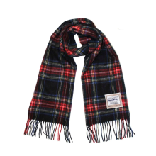 Heritage Traditions - Schwarzer Stewart Tartan Wollschal