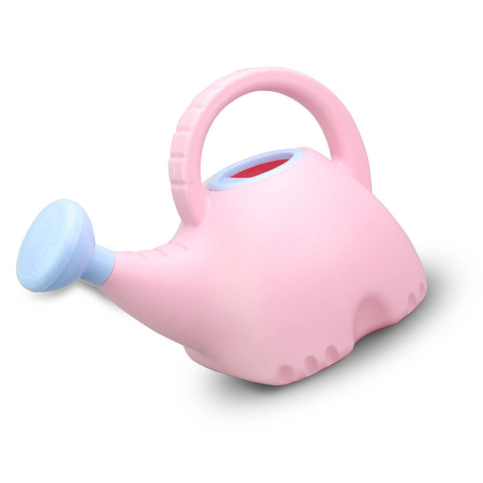 Watering Can, 1.5 Litre Plastic Elephant Shape Garden Watering Can for Kids Nursery and Outdoor Use-image-OPC-PJRCCTW-NEW
