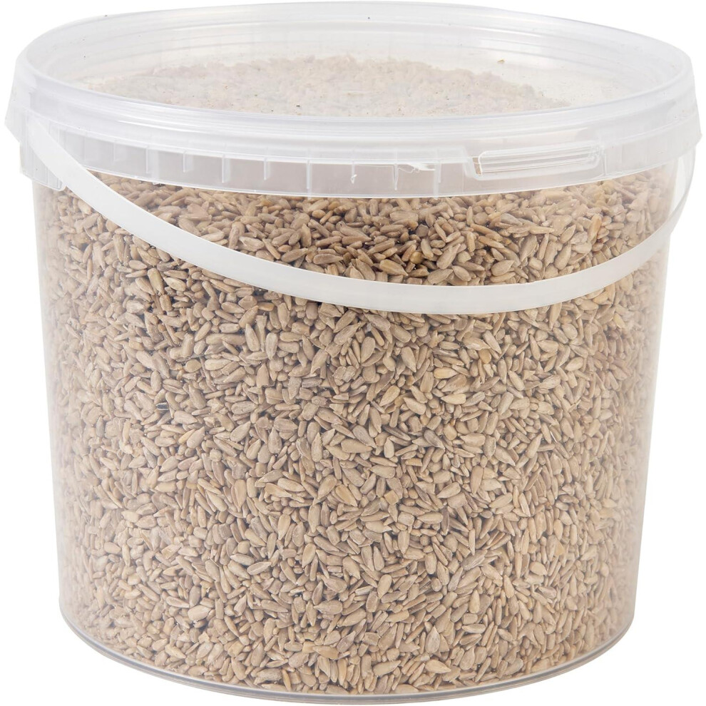 Hungry Wings Sunflower Hearts Â Tub Â Premium Wild Bird Food For Robins, Tits, Finches & More 5L