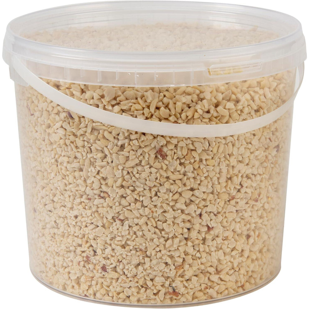 Hungry Wings Peanut Granules Tub | Wild Bird Food | High Energy Crushed Peanuts For Garden Birds 5L