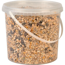 Hungry Wings No Mess 2.5L Tub | Wild Bird Seed Mix | Premium Husk-Free High Energy Garden Bird Food