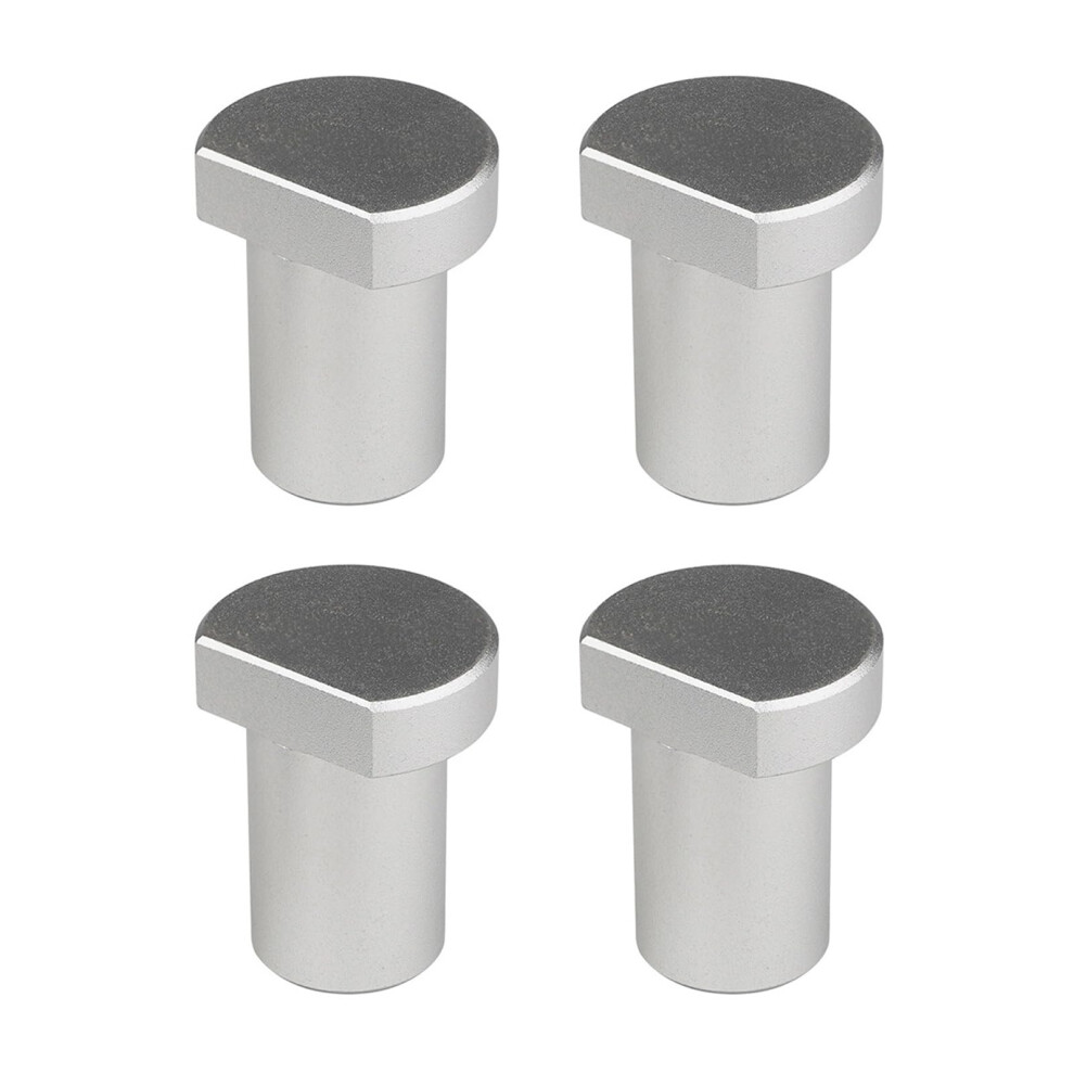 Aluminium Alloy Dog Workbenches Pegs Brakes Pack Of 4 For 19Mm 20Mm Holes Precision Woodworking 6038364350374