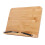 Bamboo Book Stand Foldable Wooden Cookbook Holder 2