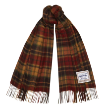 Heritage Traditions - 100% Wolle Antiker Buchanan Tartan Schal