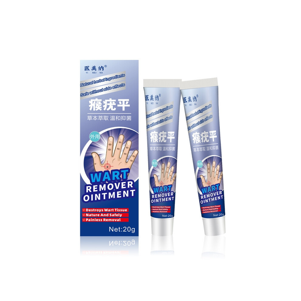 Cream Wart Removal Hands, Feet, Face, Armpits, Neck Silky Flat Warts, Flat Bacteria
