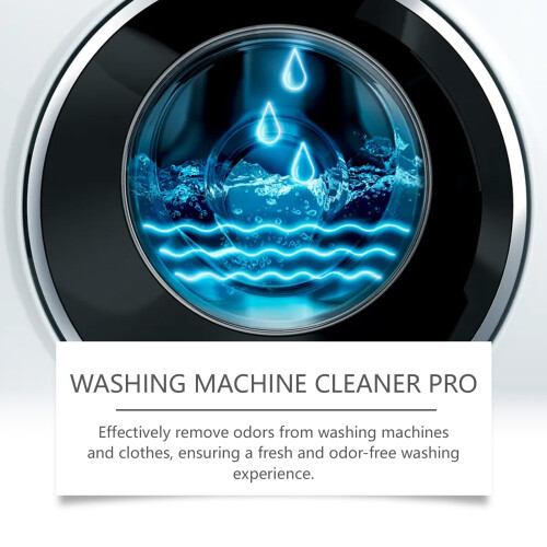 Deep Cleaning Washing Machine Tablets - Odor Removal & Descaling, 12Pcs/Box 1