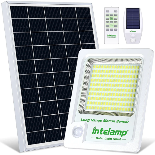 Outdoor floodlight with motion detector, WHITE 2