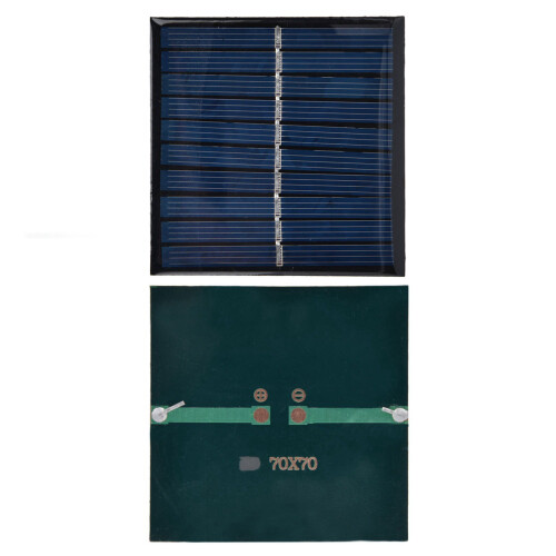 2Pcs Mini Solar Panel Portable Encapsulated Cell 1