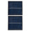 2Pcs Mini Solar Panel Portable Encapsulated Cell 10
