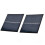 2Pcs Mini Solar Panel Portable Encapsulated Cell 6