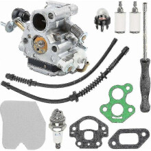 2024 Carburetor Kit for Husqvarna 435 435e 440 440e Chainsaw Jonsared Cs410 Cs2240 Cs2240s Replaces C1t-el41 C1t-el41a 506450501 with Air Filter Spark