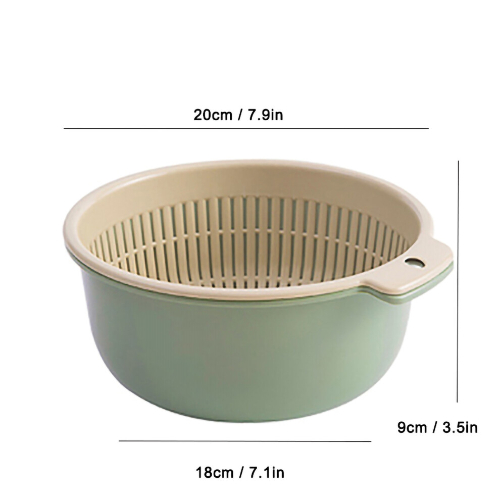 Double Layer Vegetable Washing Basket Fruit Drain-image-OPC-PJRCHTC-NEW