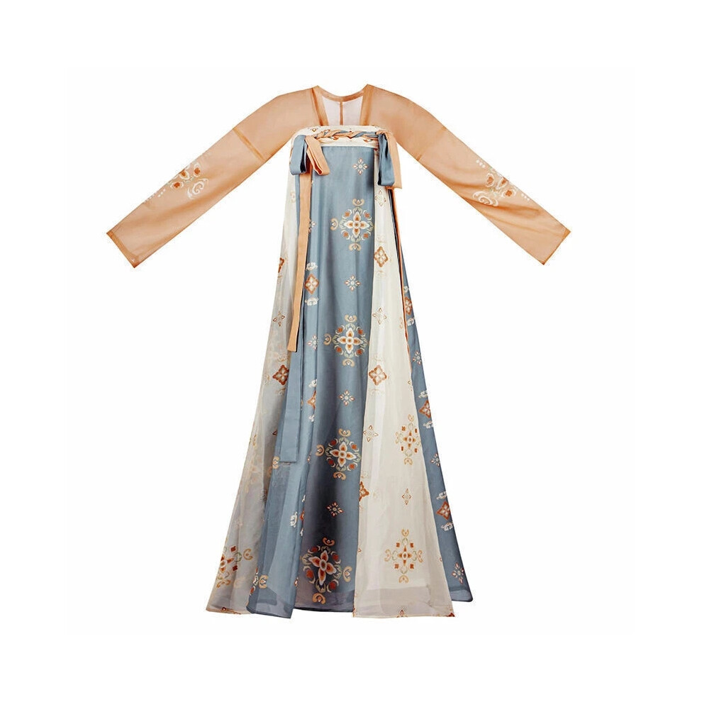 (L) Hanfu Dress Women Ancient Chinese Traditional Hanfu Female Fairy Spring/Summer-image-OPC-PJRCHZF-NEW