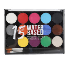 Kids Face Paint Kit 15 Colors Water Based Face