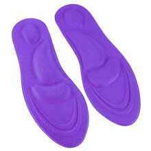 Orthopädische Schuheinlagen Flache Füße Fußgewölbeunterstützung Memory-Schaum Einlegesohle Schuhpolster Komfort Lila für Frauen
