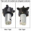 DC Miniatur-Klapphandhydraulikgenerator Power Energie Dynamotor 15