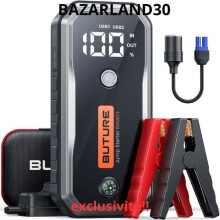 Externe batterij - BAZARLAND30 - Booster BUTURE - 26800 mAh - 160W DC - Snelle oplading 18W