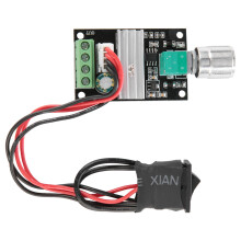 DC 6-28V 3A PWM DC-Regler Geschwindigkeitssteuerung für Elektromotor mit Schalterfunktion