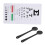 Pocket Eye Chart with 2pcs Occluder Double Sided 10