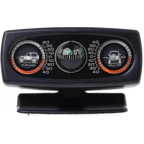 Inclinometer, 3 In 1 Car Compass Inclinometer Angle Slope Level Meter Finder Gradient Balancer Tw