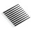 10pcs Silicone Eyeshadow Brush Soft Reusable Long 3