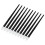 10pcs Silicone Eyeshadow Brush Soft Reusable Long 2